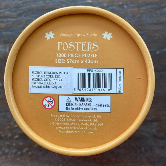 Robert Frederick 1000 piece Puzzle "Posters" - Picture 2 of 3